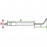 Électrode (X 2) - DIFF pour Atlantic : 124332