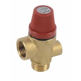 Valve sécurité hydraulique 3b 1/4" - DIFF pour Chaffoteaux : 998447