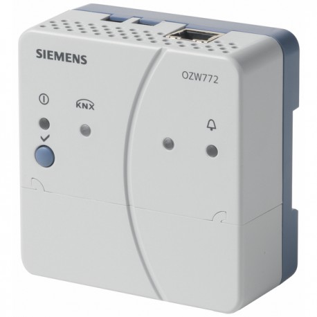 Centrale de communication WEB KNX 4 appareils - SIEMENS : OZW772.04