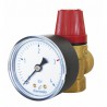 Soupape chauffage 3b avec mano FF1/2"