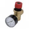 Soupape chauffage 3b avec mano FF3/4"