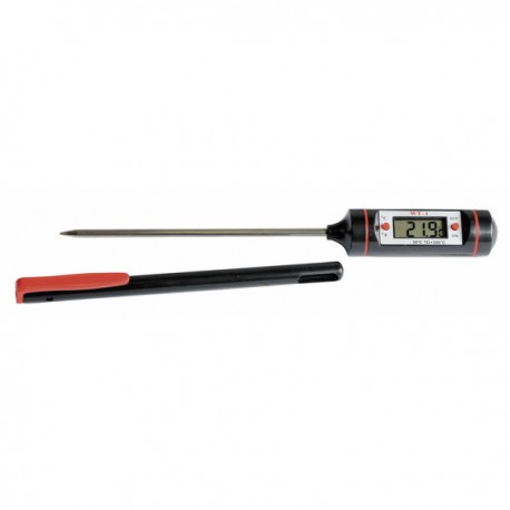 Thermomètre électronique à pointe inox