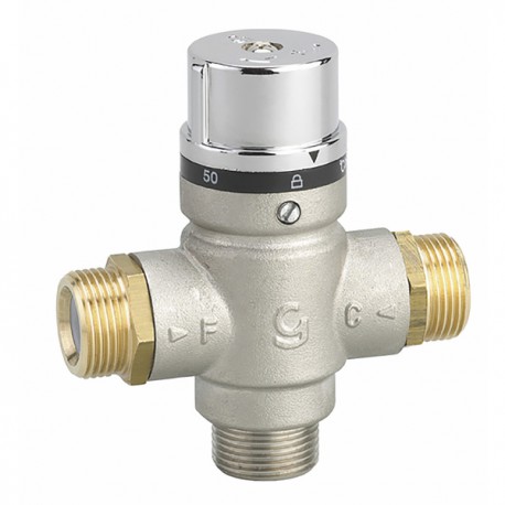 Mitigeur thermostatique à 2 clapets MM3/4" - DIFF