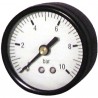 Manomètre ABS, sec non remplissable Ø 50mm, 0/10bar