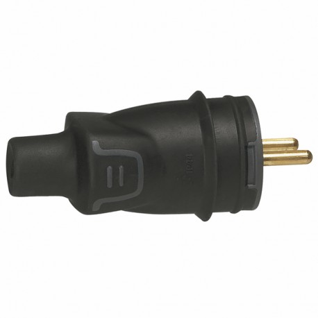 Prise mâle 16A 2P+T IP44