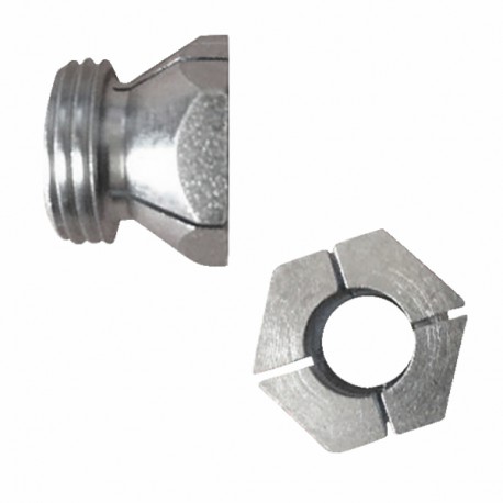 Raccord M3/8" D12.55 pour résistances sans raccord