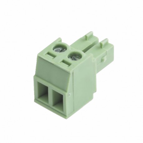 Bloc de jonction 2 contacts F3.81 pour cartes