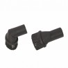 Brosse plastique orientable
