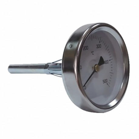 Thermomètre à plonge 100mm 500°C