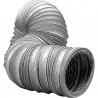 Gaine PVC souple Ø125mm x 6m en filet