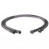 Flexible fioul F3/8" x F3/8" droit longueur 500mm (X 2)