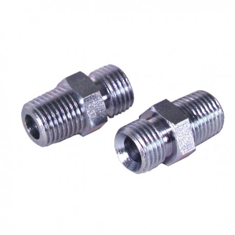 Nipple fioul M1/4" conique x M1/4" (X 2) - DIFF