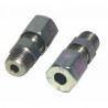 Raccord à bague droit M1/8'' x tube 4mm (X 2) - DIFF