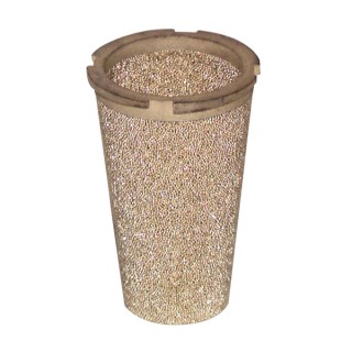 Cartouche de filtre bronze