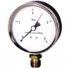 Manomètre ABS, sec non remplissable Ø 80mm, 0/4bar