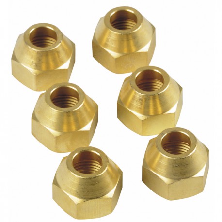 Écrou flare F NS 4-6 Ø3/8" (X 6)
