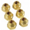 Écrou flare F NS 4-6 Ø3/8" (X 6)