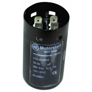 Condensateur électrochimique 100µF Ø46x100(hors tous 100)