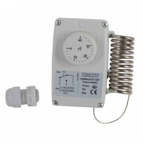 Thermostat d'ambiance étanche ERT 0/40°C
