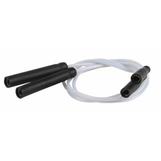 Câble HT PTFE Ø2.5mm cosse isolées (X 2)