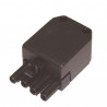 Connecteur monté mâle 4 pôles