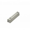 Kit supports sol plastique blanc crème 450 x 80 x 80 avec 4 vis (X 2)
