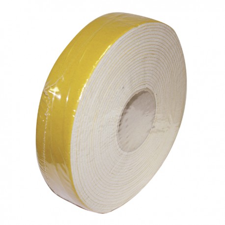 Ruban adhésif isolant blanc 10m
