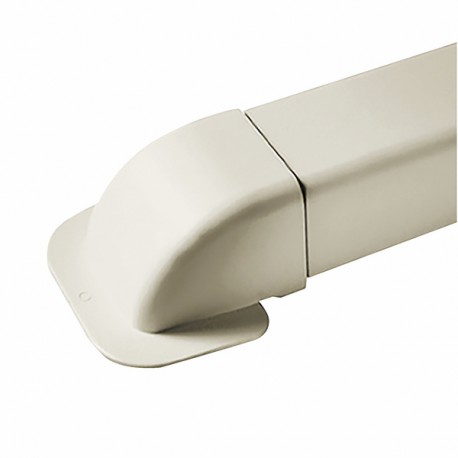 Passage de mur courbe 110x75 blanc pur 9010 (X 4)