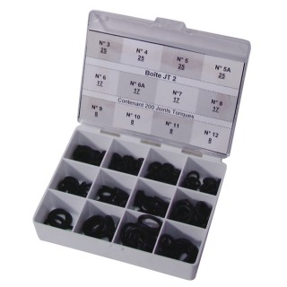 Coffret de 200 joints toriques P.M PERBUNAN