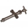 Robinet avec purgeur et raccord M1/8"