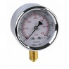Manomètre acier à capsule Ø 63mm, 0/600mbar