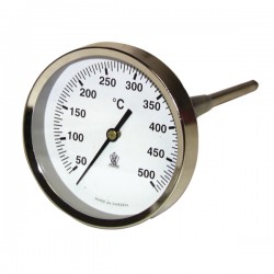 Thermomètre de cuve fioul et de bruleur de chaudière fuel