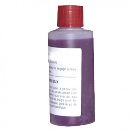 Flacon liquide rouge AWS 10 (densité 0.87) - DIFF