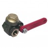 Vanne de police 1/4 tour FF3/8"