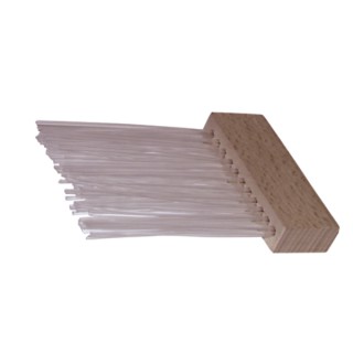 Brosse plate poils nylon