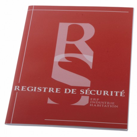 Registre sécurité incendie format A4
