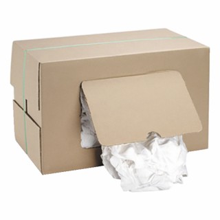 Chiffon d'essuyage coton blanc 10kg - COBIC : 904716