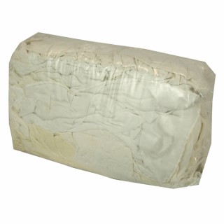 Chiffon d'essuyage coton blanc 1kg