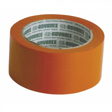 Ruban adhésif BTP orange - DIFF