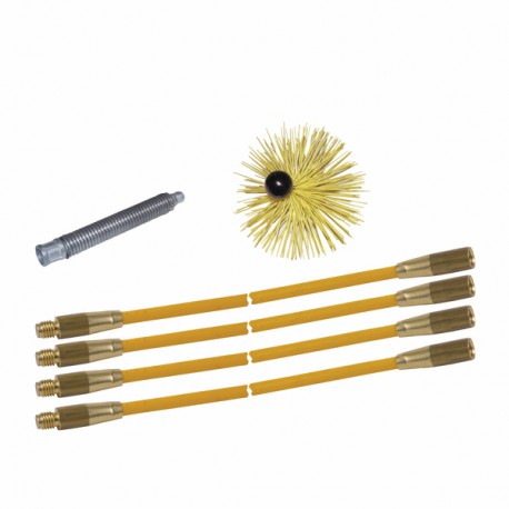 Kit ramonage 6m hérisson rilsan Ø125