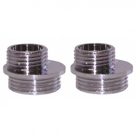 Raccord excentré M1/2" x m3/4" (X 2)