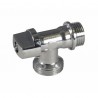 Robinet 1/4 tour machine à laver équerre M1/2"