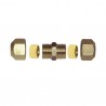 Raccord à bague droit tube 12mm x tube 10mm (X 10)