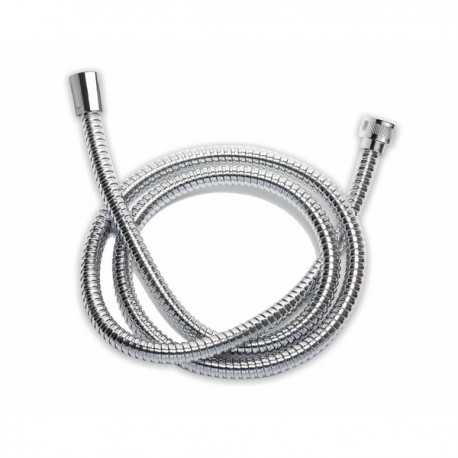 Flexible douche inox chromé
