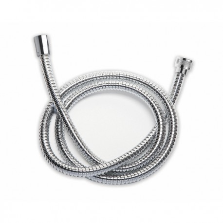 Flexible douche inox chromé