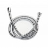 Flexible douche inox chromé