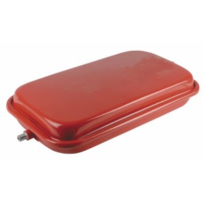 Vase D'expansion 8 Litres - Raccord 3/8" Avec Vanne 180° - Pour Chaudière Ariston, Chaffoteaux - Neuf