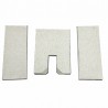 Kit d?isolation réfractaire arrière et latérale pour poêles MERCURE / VÉNÈRE - FERROLI : 599001850