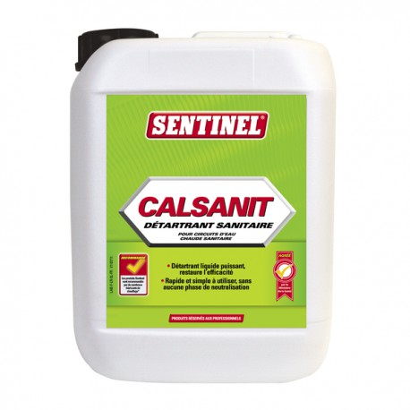 Détartrant CALSANIT 5l - SENTINEL : LR-4X5L-EXP