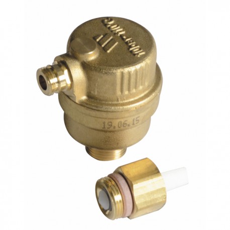 Purgeur auto WATTS avec valve isolement - GEMINOX : 87168246350